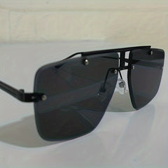 Men's Rimless Sunglasses for Outdoor Sports