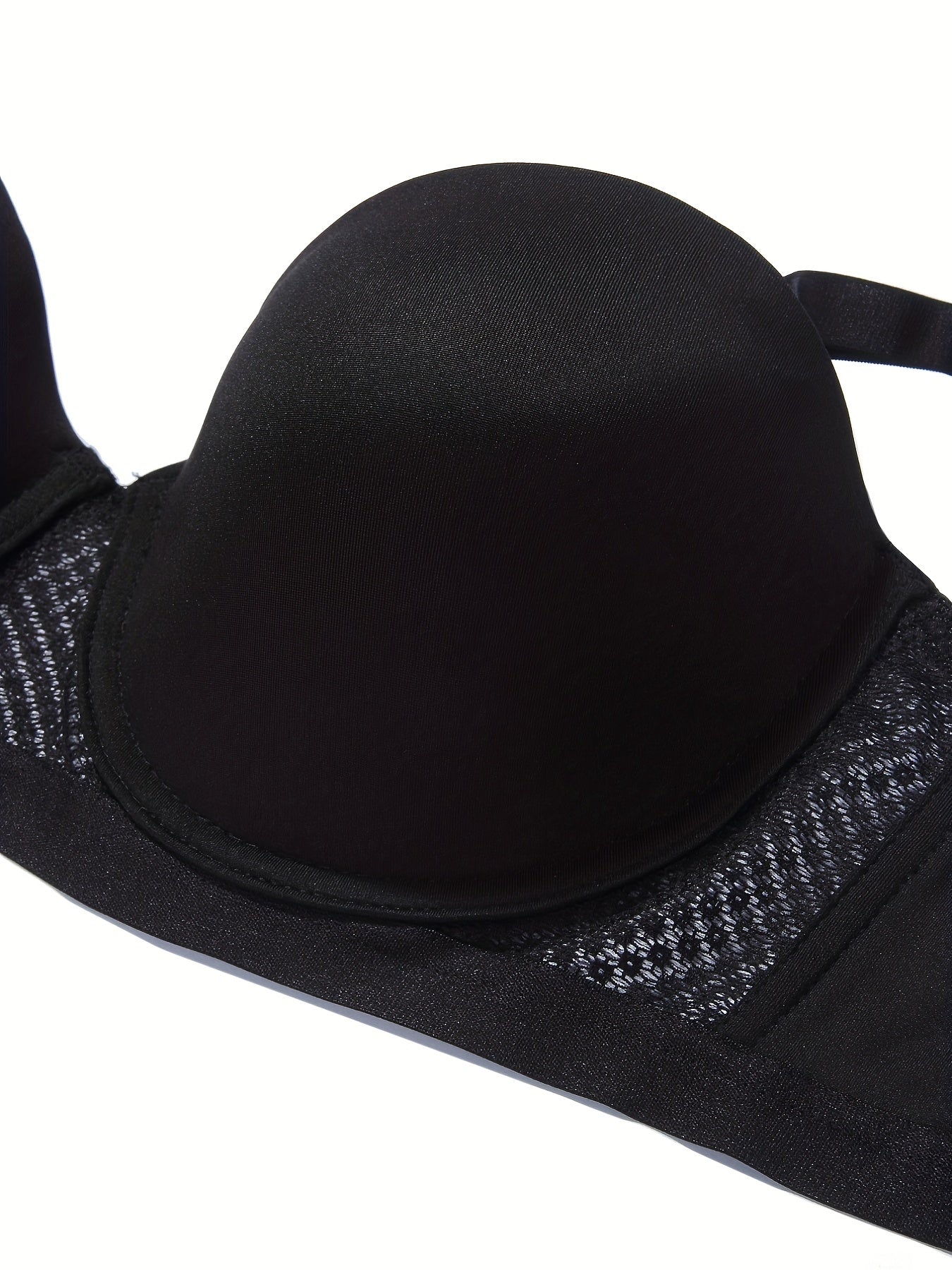 Floral Jacquard Balconette Bra With Removable Straps