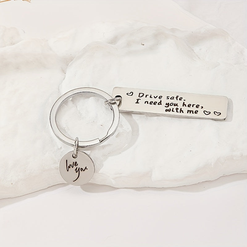 Stainless Steel Keychain Holiday Gift