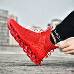 Men's High Top Blade Sneakers Comfy Non Slip Shoes