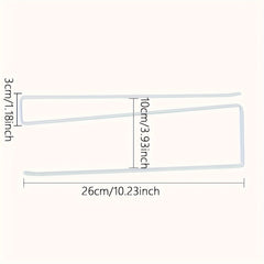 Iron Tissue Storage Rack Kitchen Storage Rack 26 x 10 x 23.3 inches