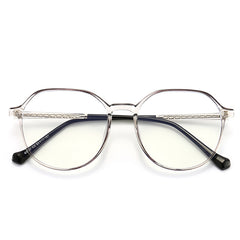 Round Frame Light Blocking Glasses for Women Unisex