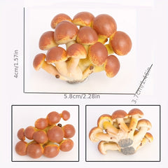 Plant Mushroom Model Toys - Set of 3