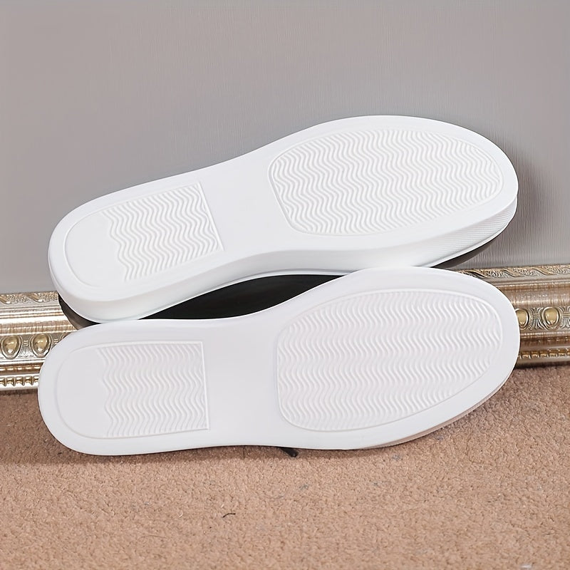 Round Toe Lace Up Platform Shoes Women's Footwear