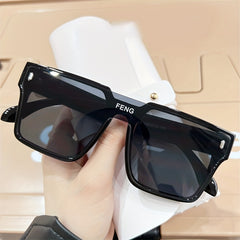 Oversized Square Sunglasses UV400 for Beach Party Club