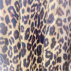 Leopard Print Large Shawl Vintage Cape Classic Windproof Cape Vintage Cardigan