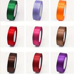 Satin Ribbon Fabric Ribbon Silk Ribbon Embellish Ribbon Rolls