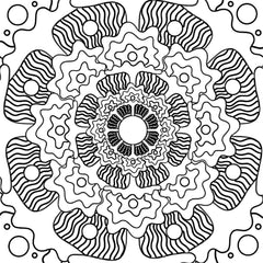 Floral Power Adult Coloring Book - 20 Pages Thick Watercolor Paper