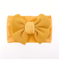 1pc Bow Soft Elastic Hair Band Headbands Hair Accessories For Girls Kids