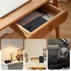 Key & Dial Lock Box Nightstand Car Travel Dial Lock