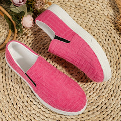 Comfy Stylist Slip on Walking Shoes Thick Sole Outdoor Flats