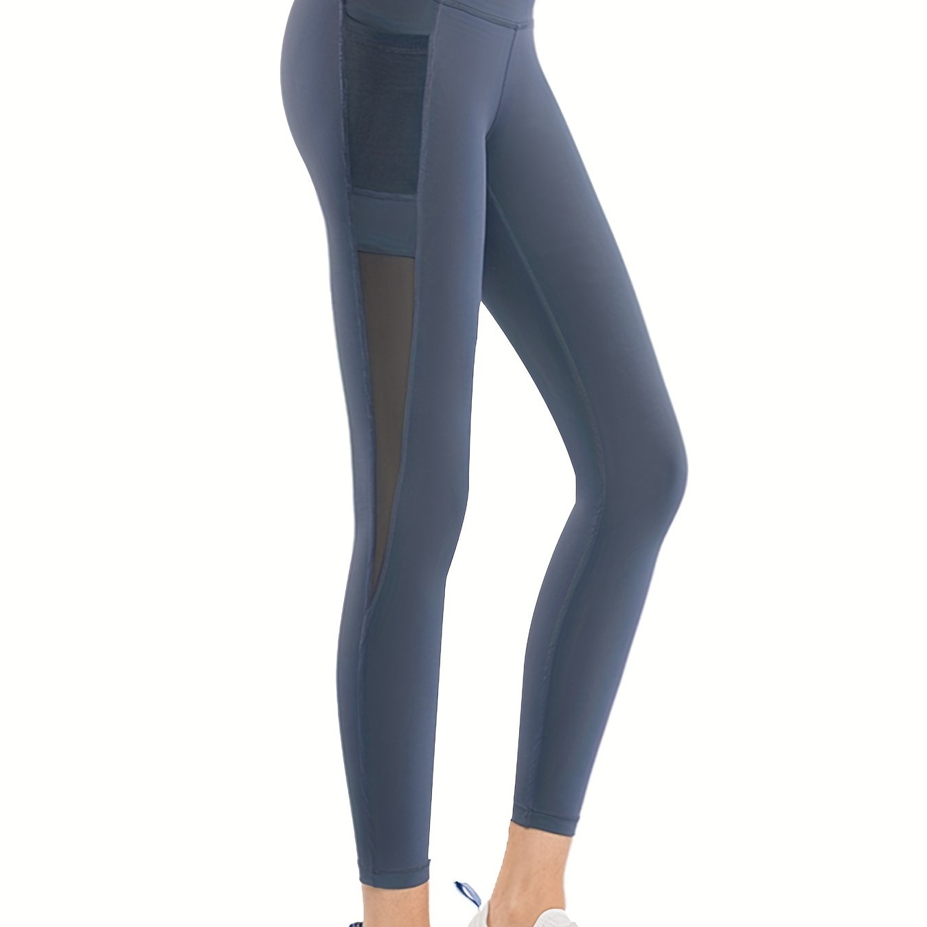 High Waisted Yoga Leggings with Pockets & Tummy Control