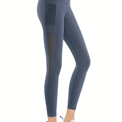 High Waisted Yoga Leggings with Pockets & Tummy Control