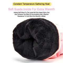 Winter Cartoon Skiing Gloves Warm Touch Screen Outdoor Playing Gloves