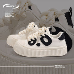 Panda Pattern Sporty Skate Shoes for Women
