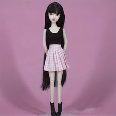 1pc 1 6 BJD Doll Red And Pink Short Skirts For 23 Dolls