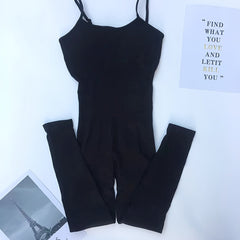 Women's High Elastic Yoga Jumpsuit