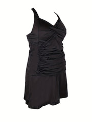 Twist Front Tankini & Shorts Set