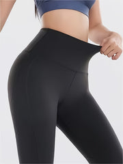 Skinny 9 Point Yoga Running Leggings Women's Clothing
