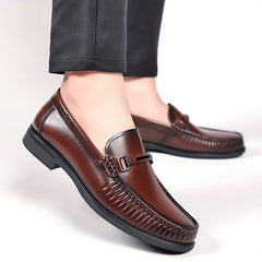 Men's Moc Toe Loafer Shoes Non-slip Slip On Shoes
