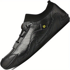 Men's Comfy Slip On Loafer Shoes Casual Outdoor Anti-skid Shoes