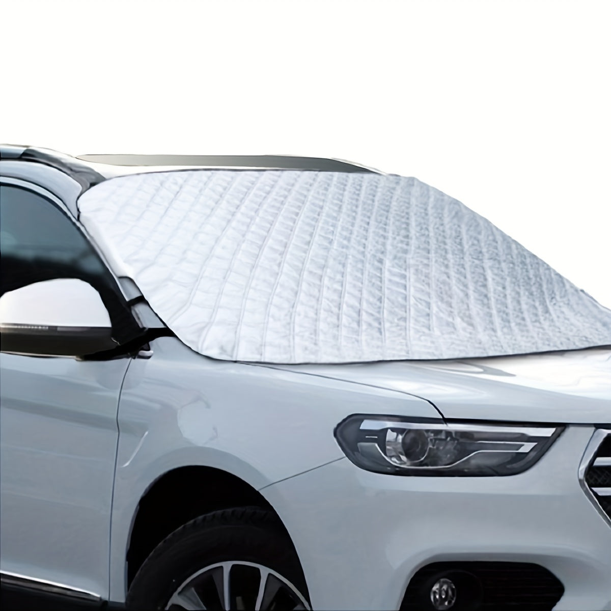 Large Thick Car Windshield Snow Cover 4-Layer Protection Anti-Freeze Ice Removal