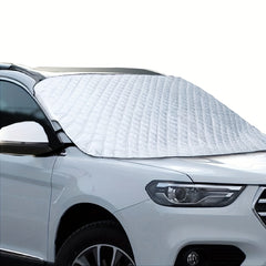 Large Thick Car Windshield Snow Cover 4-Layer Protection Anti-Freeze Ice Removal