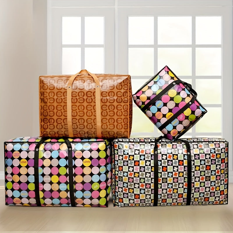 Non-woven Luggage Bag Large Capacity Moving Bag Quilt Clothes Storage Bag
