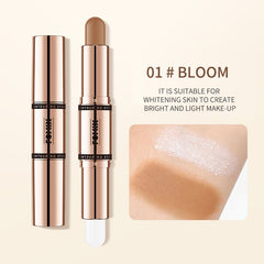 Dual-Use Contouring Stick for Highlighter, Bronzer, Concealer