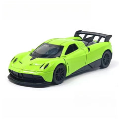 Alloy 3-Door Racing Car for Halloween Ornaments