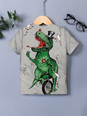 Boy's T Rex Graphic T shirt 3D Print Casual Tee
