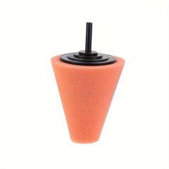 5pcs Polishing Cone Sponge Buffing For Car Wheel Hub Care Metal Polish