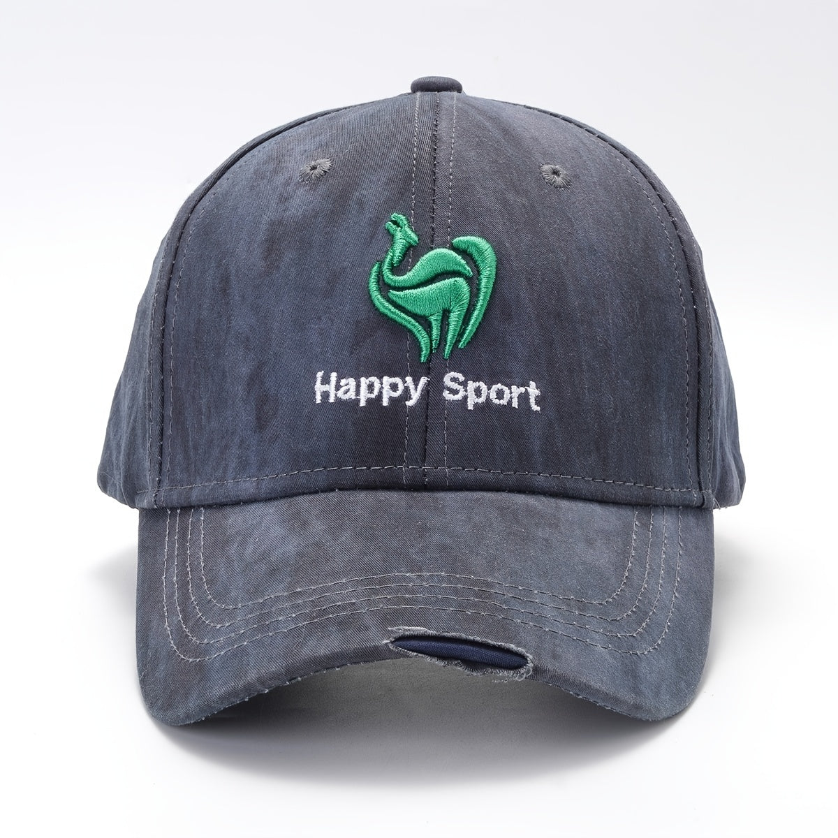 Vintage Distressed Embroidery Baseball Cap Man Unisex Sun Hat Outdoor