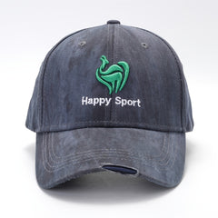 Vintage Distressed Embroidery Baseball Cap Man Unisex Sun Hat Outdoor
