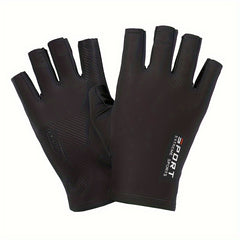Breathable Half Finger Driving Fishing Riding Gloves