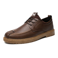 Men's Derby Lace-Up Dress Shoes For Office Business Formal Events