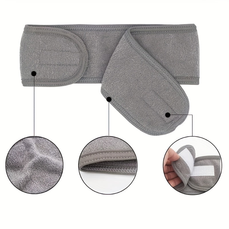 Versatile Bathroom Hairband for Makeup, Skincare, Yoga