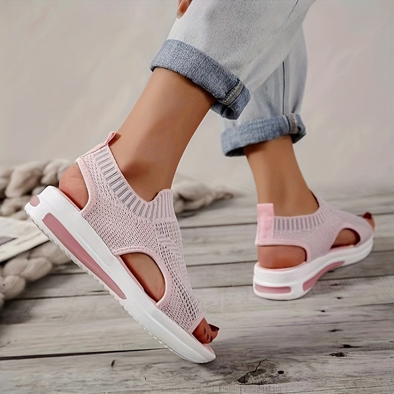 Women's Breathable Mesh Sport Sandals Non slip Outdoor Sandals