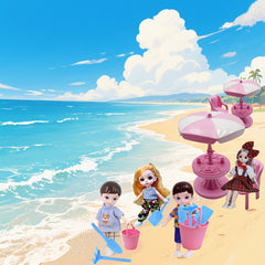 7pcs Beach Leisure Play Toys Set