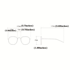 Square Sunglasses UV400 Sun Shades Glasses for Driving