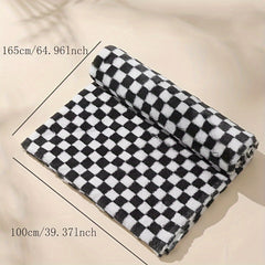 Rabbit Fur Soft DIY Quilt Single Set Fabric DIY Throw Pillow & Tablecloth