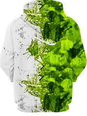 Men's Casual Block Pullover Hoodie with Kangaroo Pocket