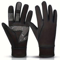 1 pair Warm Touch Screen Gloves Outdoor Cycling Driving Gloves
