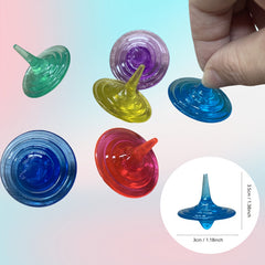 Acrylic Colored Gyroscopes Set of 7