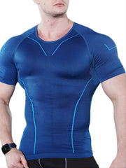 Quick Dry Men's Fitness Clothing for Workouts and Football Training