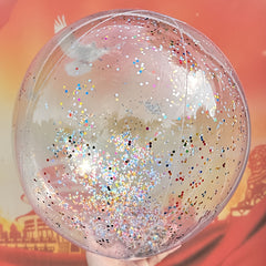 Extra Large Glitter Inflatable Beach Ball for Pool Party