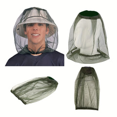 Night Fishing Net Hat Anti-mosquito Insect-proof Face Cover