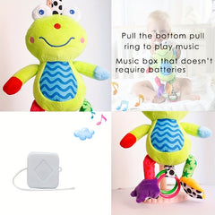 Cute Music Animal Plush Toy for Babies, Soft & Snuggly Stuffed Animal