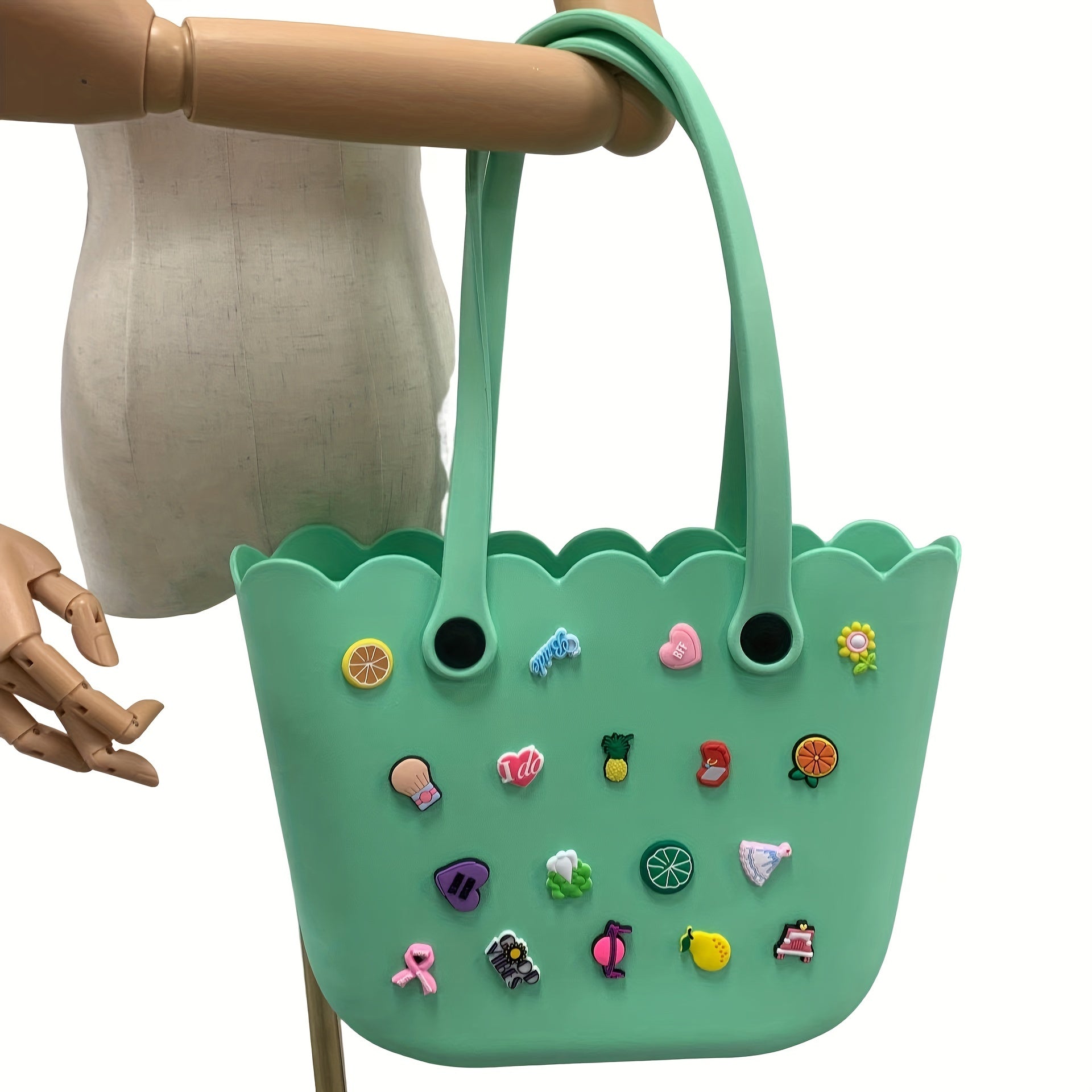 Practical Beach Bag Hook Plastic Detachable Versatile Travel Accessories