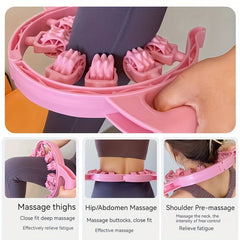 Yoga Leg Massage Clip 7 Wheel Home Workout Equipment